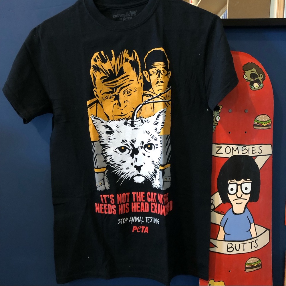 PETA Stop Animal Testing TSHIRT